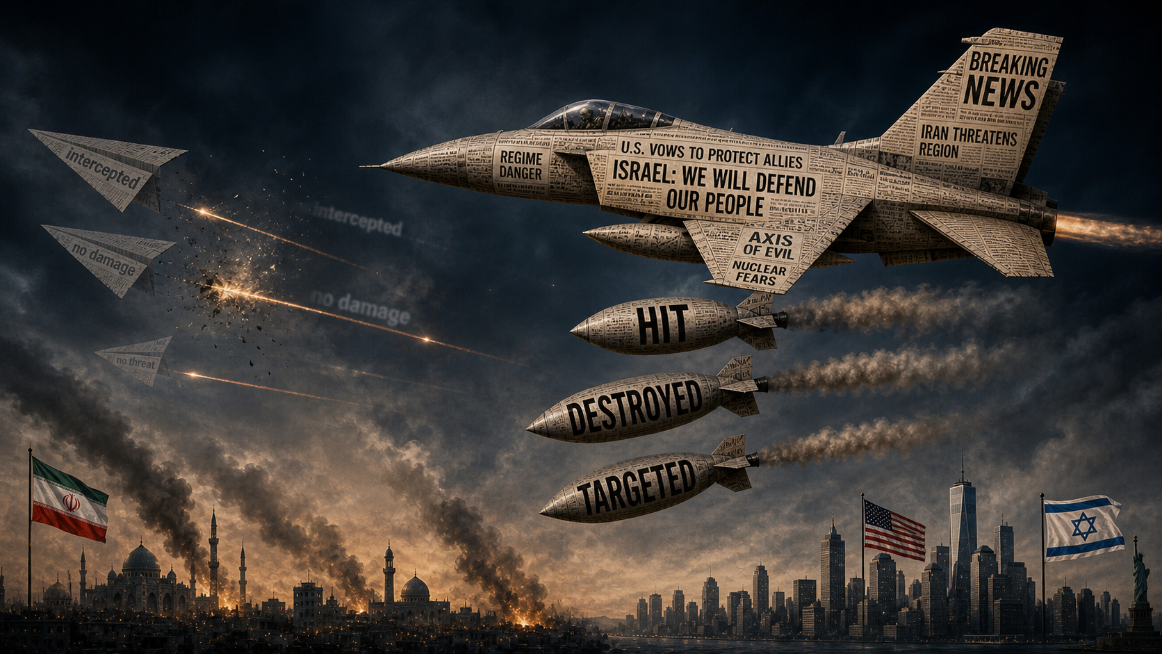 Words as Weapons: How Media Framing Shapes the Iran War Narrative